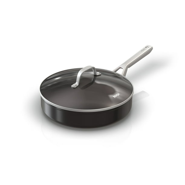 XL  Jumbo 5 Quart Non Stick Skillet Frying Pan Fry Saute w/ Lid Dishwasher Safe
